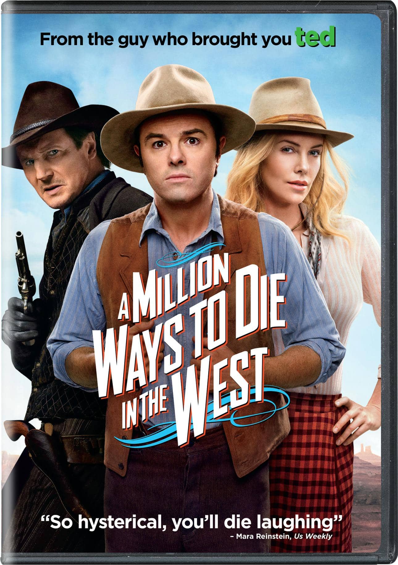 A Million Ways to Die in the West [DVD]