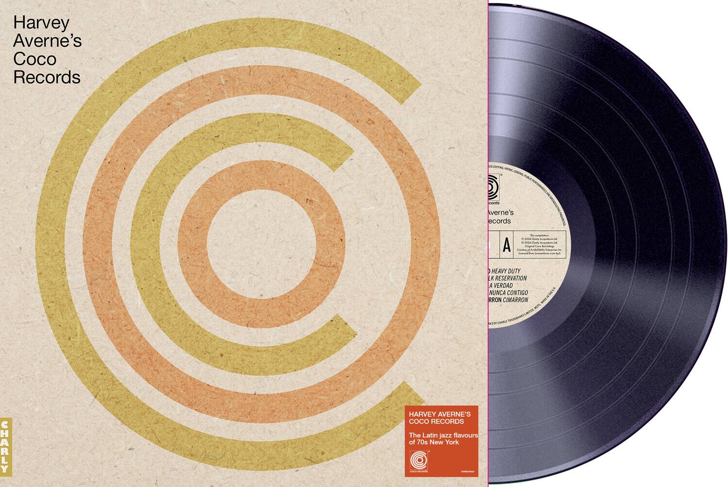 Harvey Averne's Coco Records

The Latin jazz flavours of 70s New York

A

HEAVY DUTY  
LK RESERVATION  
A VERDAD  
NUNCA CONTIGO  
RRON CIMARRON

Harvey Averne's Coco Records  
The Latin jazz flavours of 70s New York