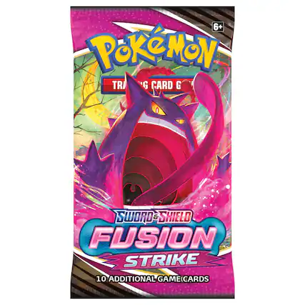 6+ Pokémon™ Trading Card Game Sword & Shield Fusion Strike 10 Additional Game Cards