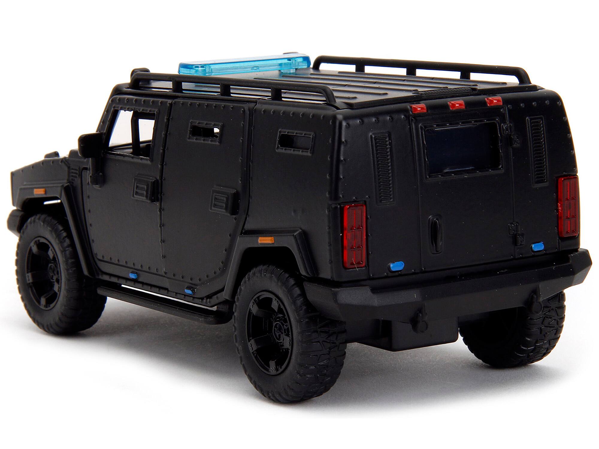 Alt View 1. Jada - Agency SUV Matt Black "Fast X" (2023) Movie "Fast & Furious" Series 1/32 Diecast Model Car by Jada - Matt Black.