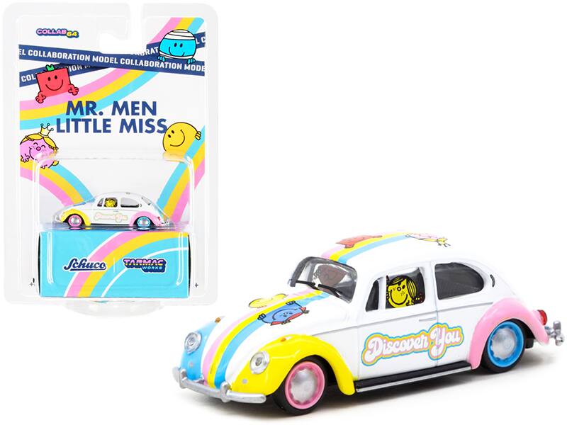 COLLAB64  
COLLABORATION MODEL COLLABORATION MODEL  
MR. MEN LITTLE MISS  
Schuco | TARMAC WORKS  
Discover You