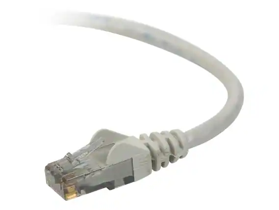 Front. Belkin - Belkin A3L980B14-S 14 ft. Cat 6 RJ45M/RJ45M Snagless Patch Cable.