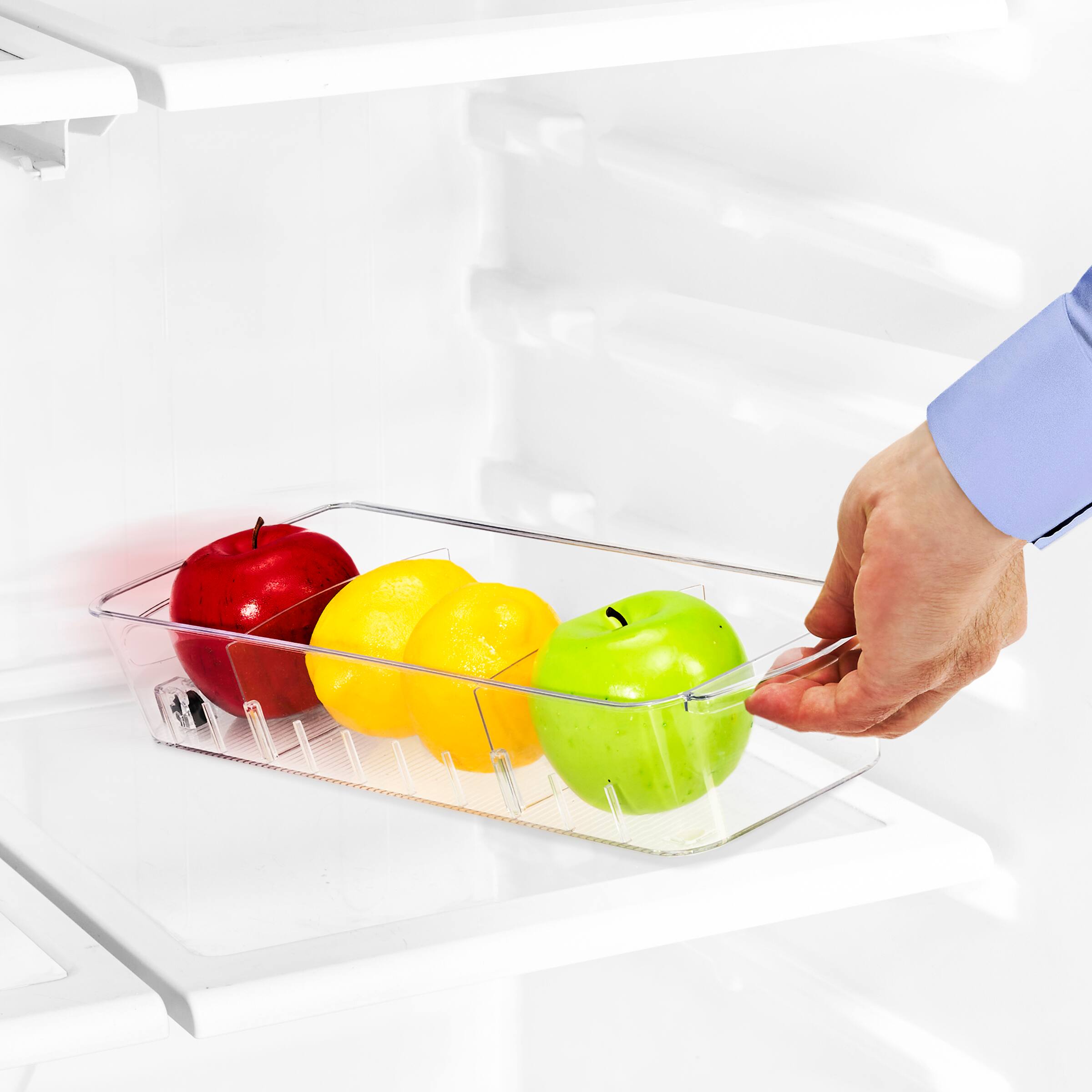 Back. Sorbus - Sorbus Clear Organizing Bins on Wheels.