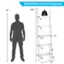 Dimension & Load Capacity: 70" 74.5" 11 lbs 6" 8" 9.5" 21" 11" 13" 13" 6.5" 23"