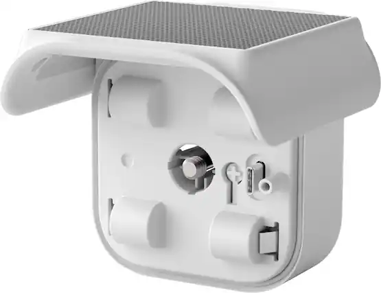 Front. Blink - Blink Solaris Battery Pack— Accessory for Outdoor 4 and Outdoor 2K+ smart security camera, solar-powered - White.