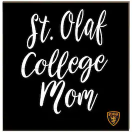Jardine - St. Olaf Oles 10'' x 10'' Mom Plaque - Black