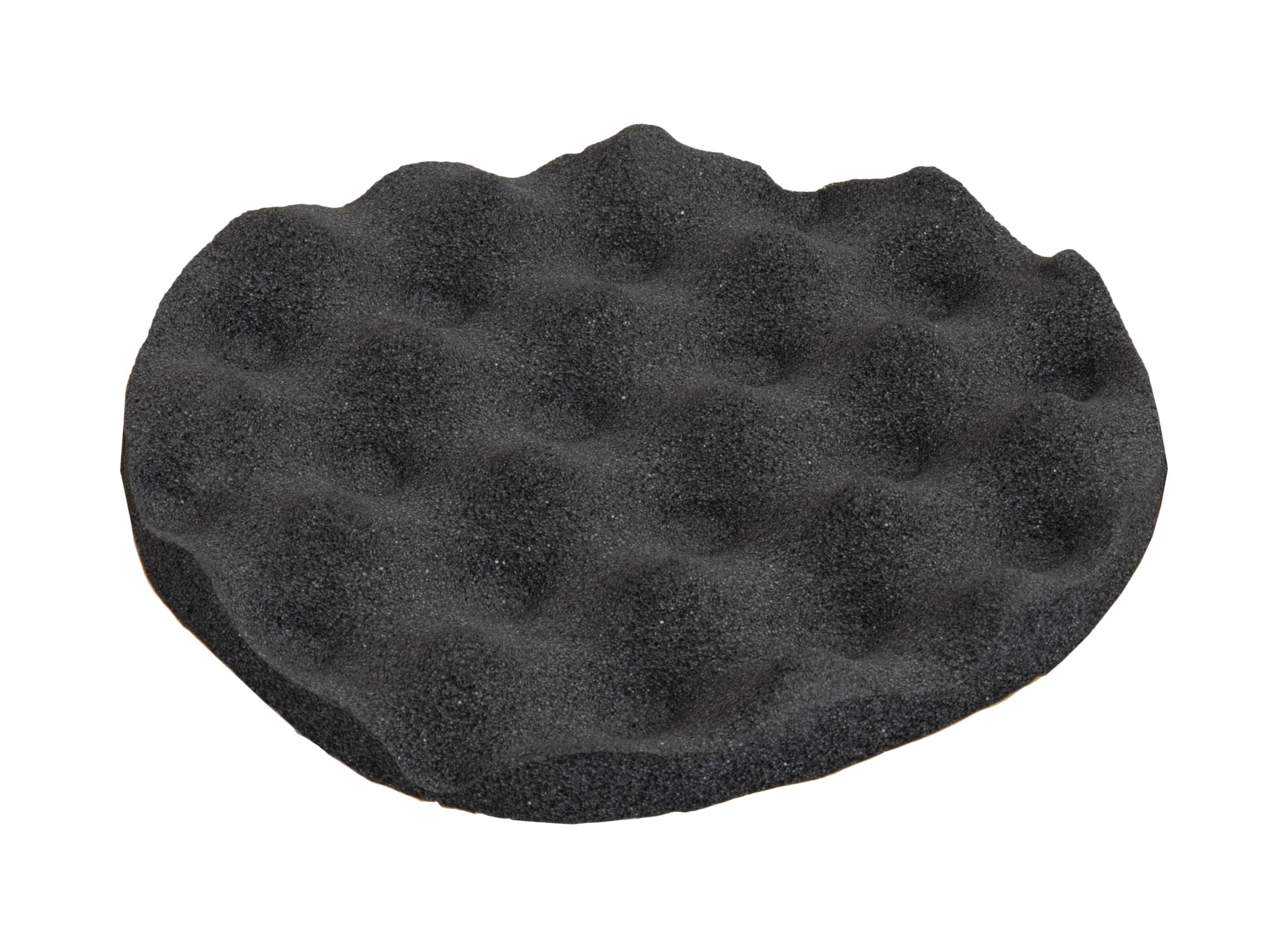 Alt View 6. NVX - XBAF525 2 Piece Universal 5.25” Silicone Rubber Speaker Baffles with Self Adhesive Foam Base Pad.