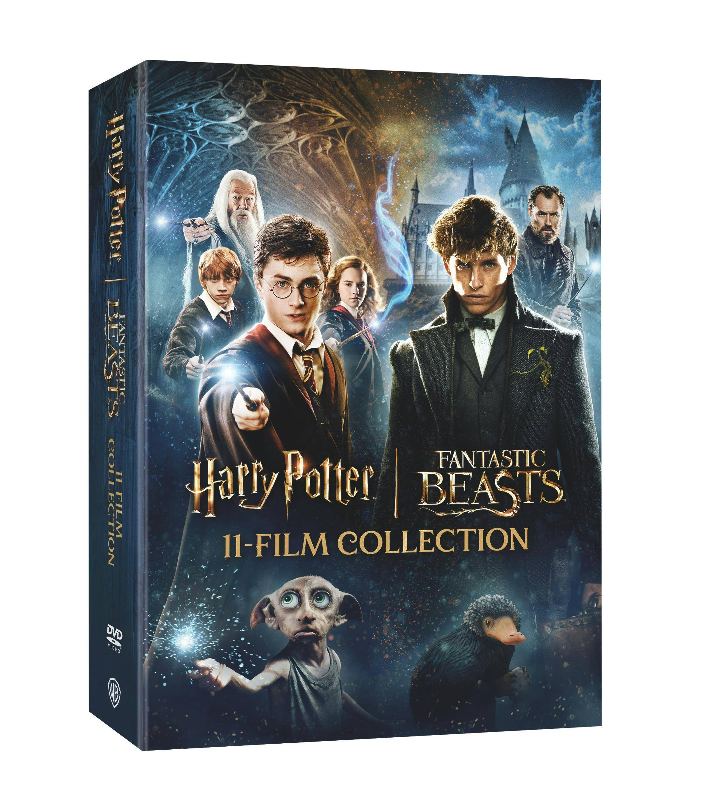 Angle. Harry Potter and Fantastic Beasts 11-Film Collection (DVD)   - DVD.
