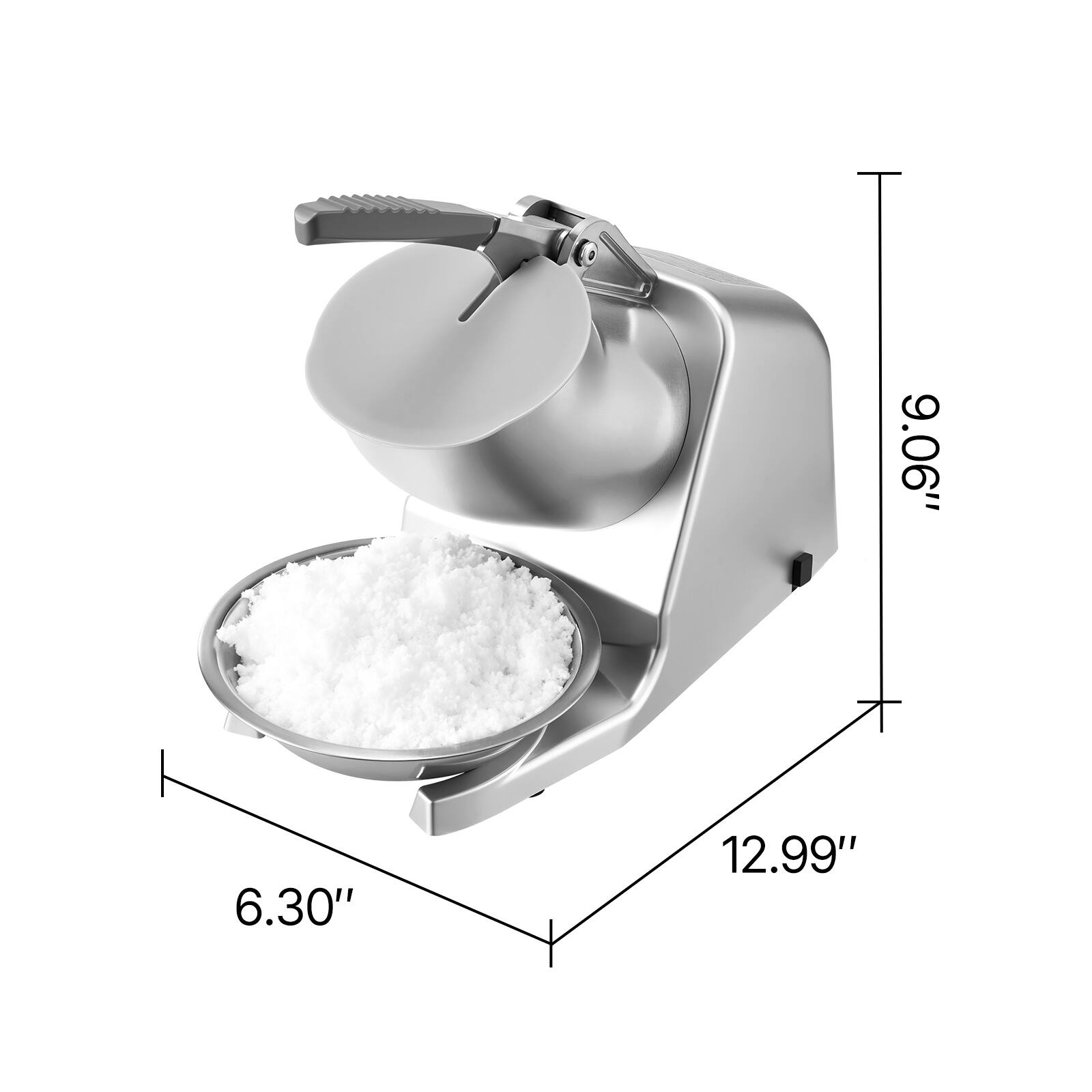 9.06", 12.99", 6.30"