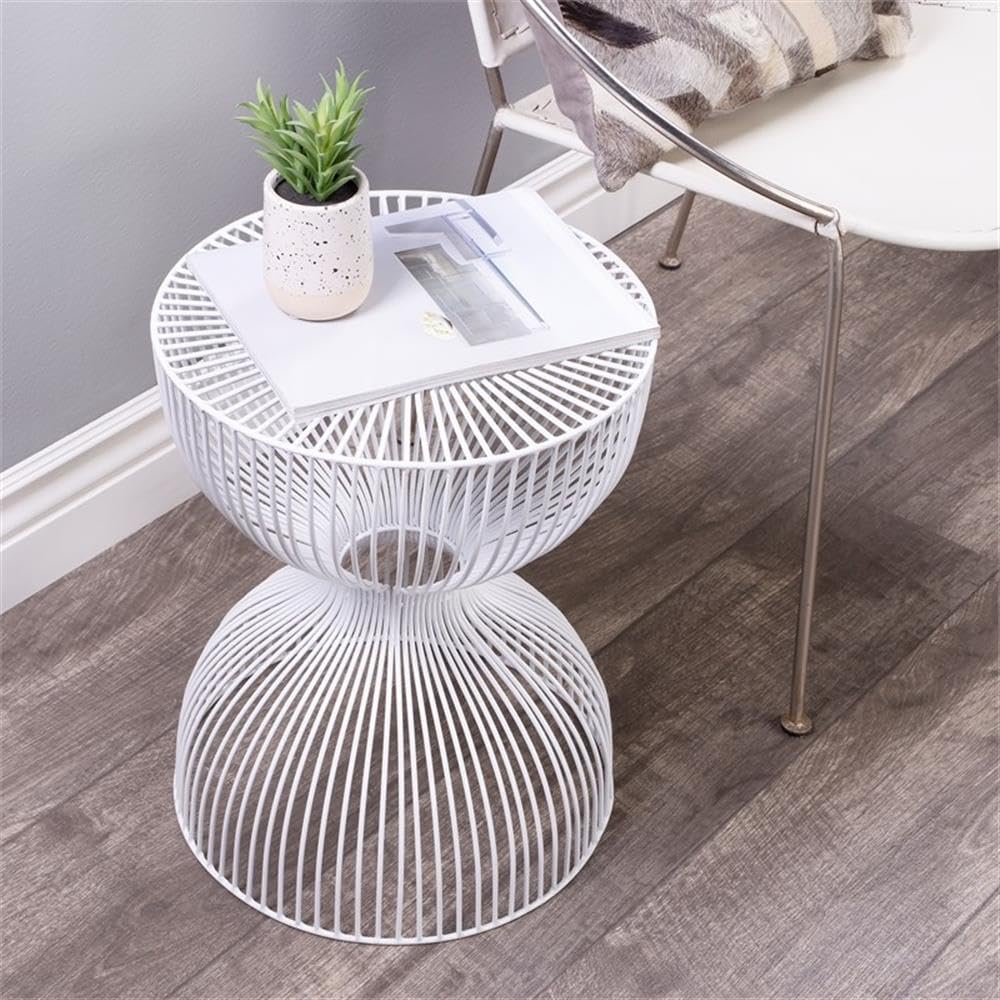 Butler Specialty Nicholas Metal Side Table White - Best Buy