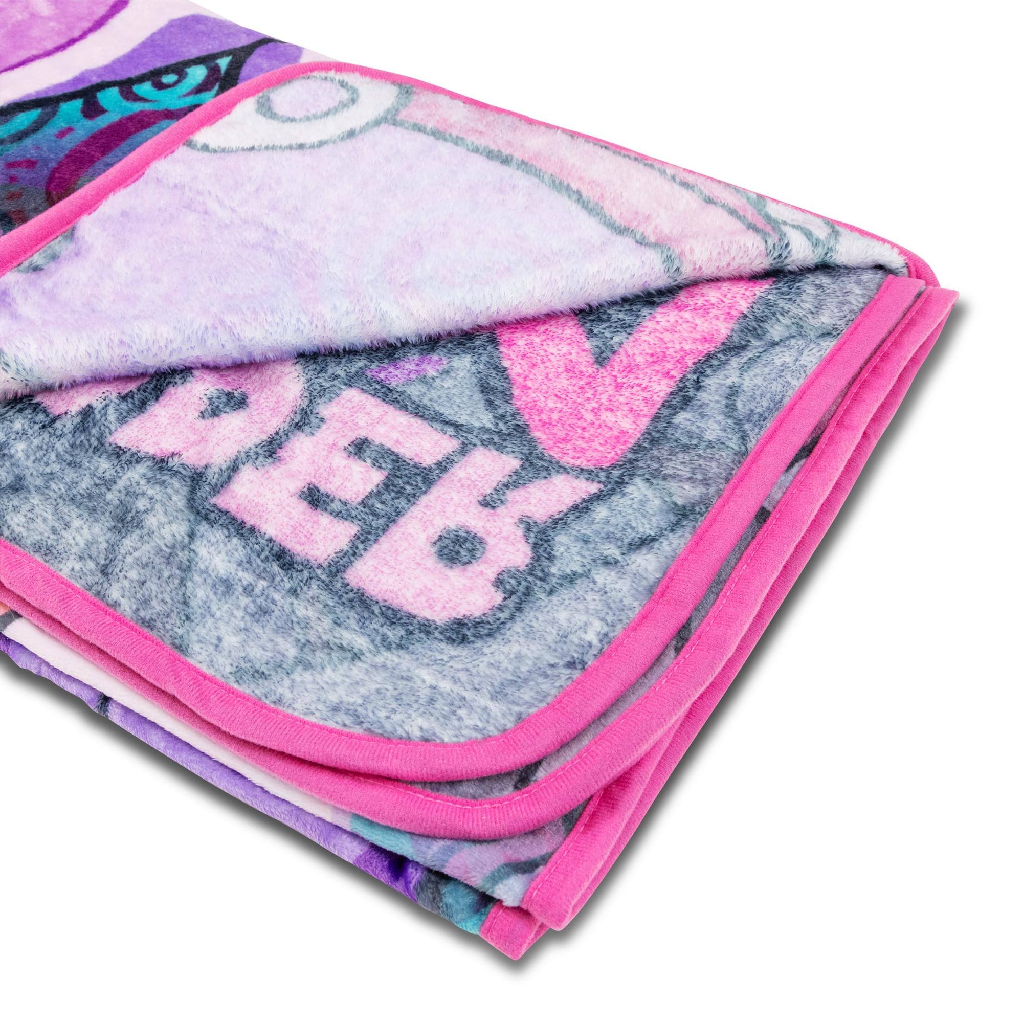 Alt View 10. Silver Buffalo - Invader Zim Spaceship Fleece Throw Blanket | 45 x 60 Inches - Purple.