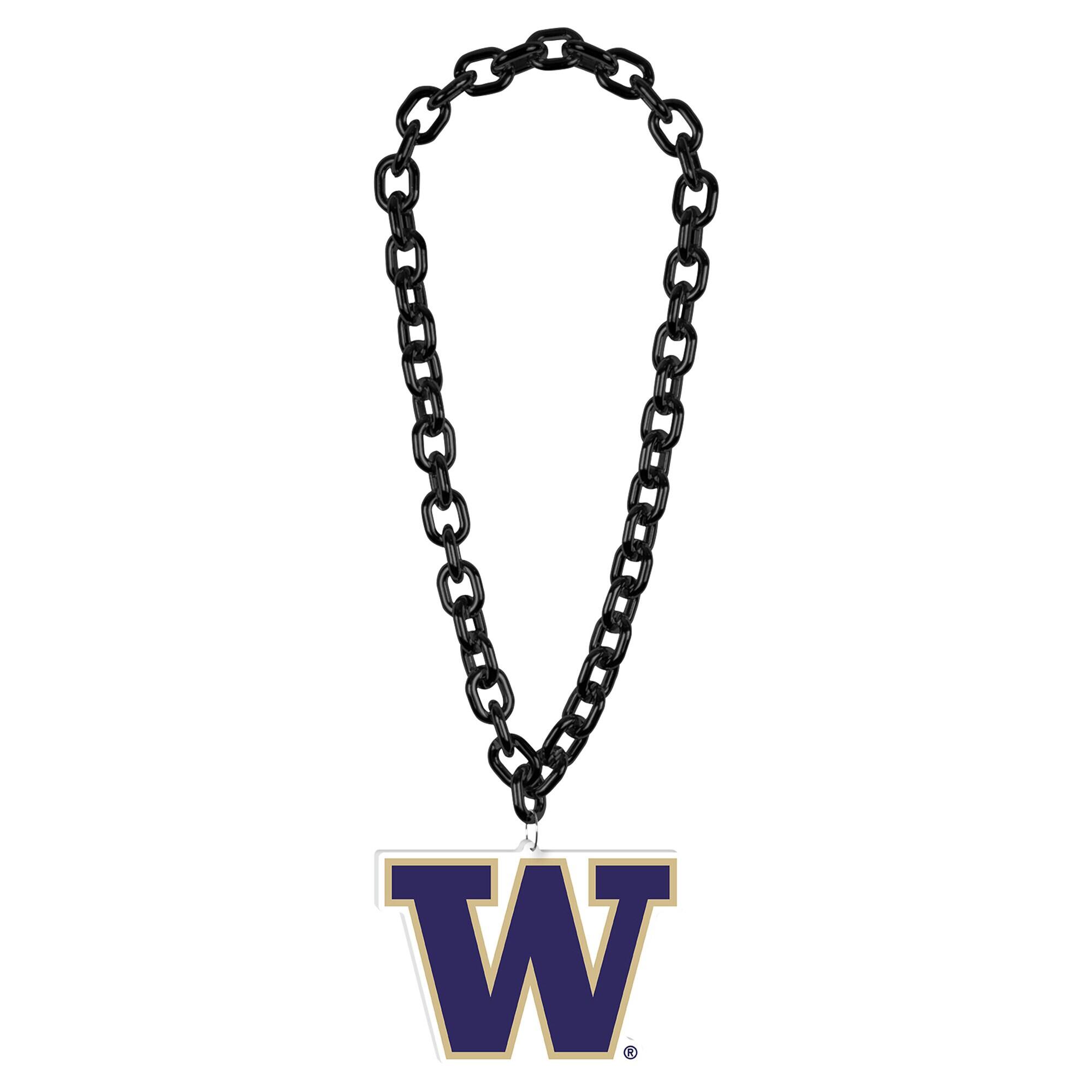 WinCraft - Washington Huskies Big Chain Logo Necklace - Multicolor price history on PriceWatchPro