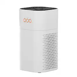 Cluzine - Desktop Air Purifier with 3-Speed Fan, Negative Ion, Type-C Powered, for Bedroom Office Dorm