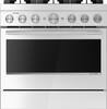 Front. KitchenAid - 5.1 Cu. Ft Commercial Gas Range with No Preheat Air Fry Mode and 6 Burner - Stainless Steel.