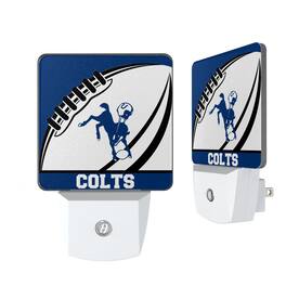 Keyscaper - Baltimore Colts Passtime Design Nightlight 2-Pack - Multicolor