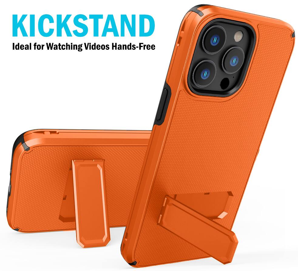 KICKSTAND  
Ideal for Watching Videos Hands-Free