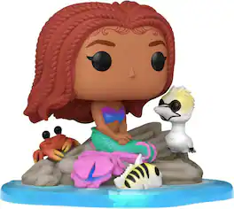 Funko - POP! DELUXE: The Little Mermaid (Live Action): Ariel & Friends - Collectibles - Multicolor