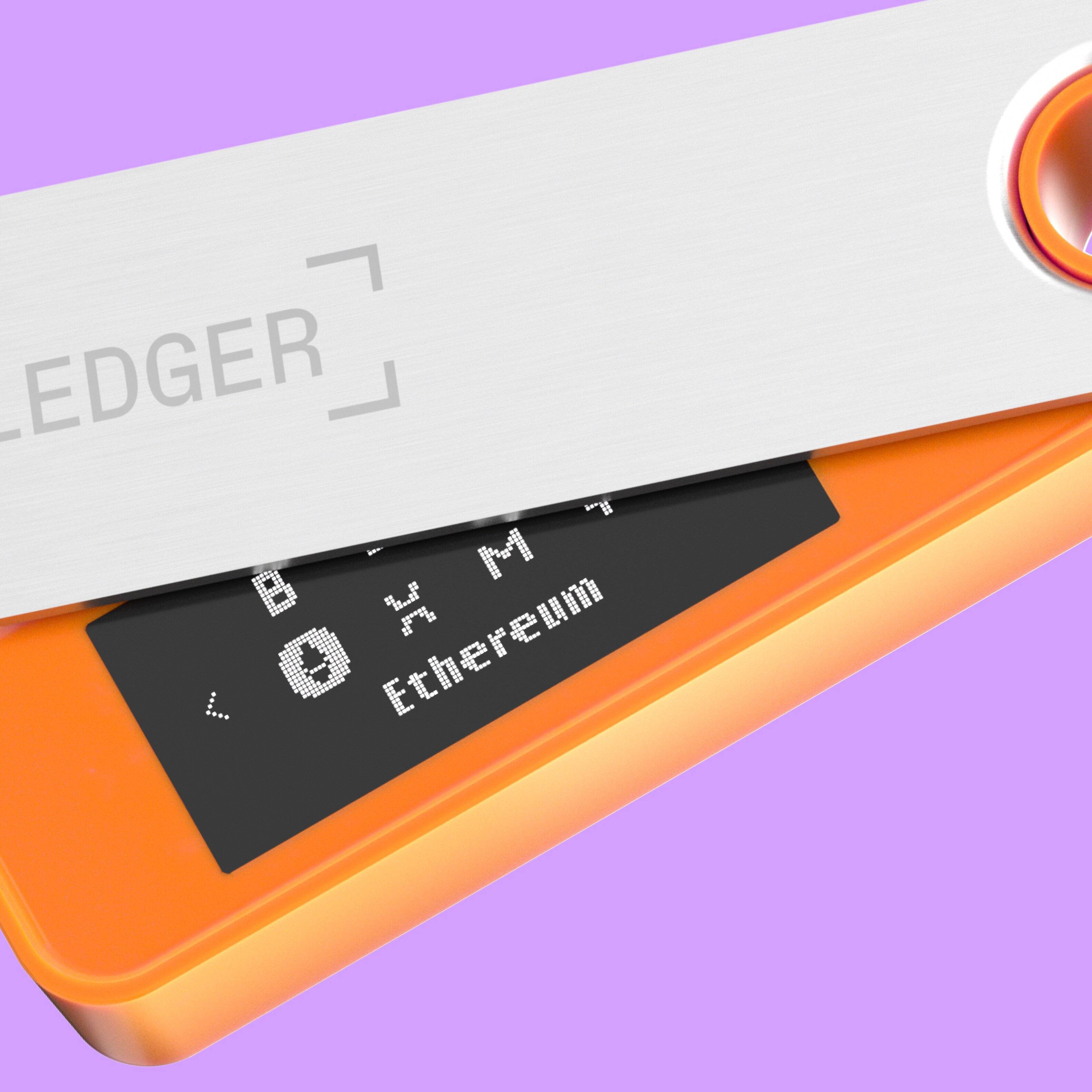 Alt View 15. Ledger - Nano S Plus Crypto Hardware Wallet - BTC Orange.