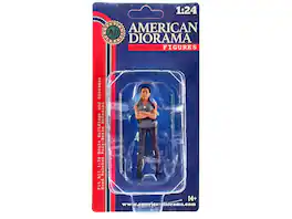 "Car Meet 3" Figurine 7 for 1/24 Scale Models by American Diorama