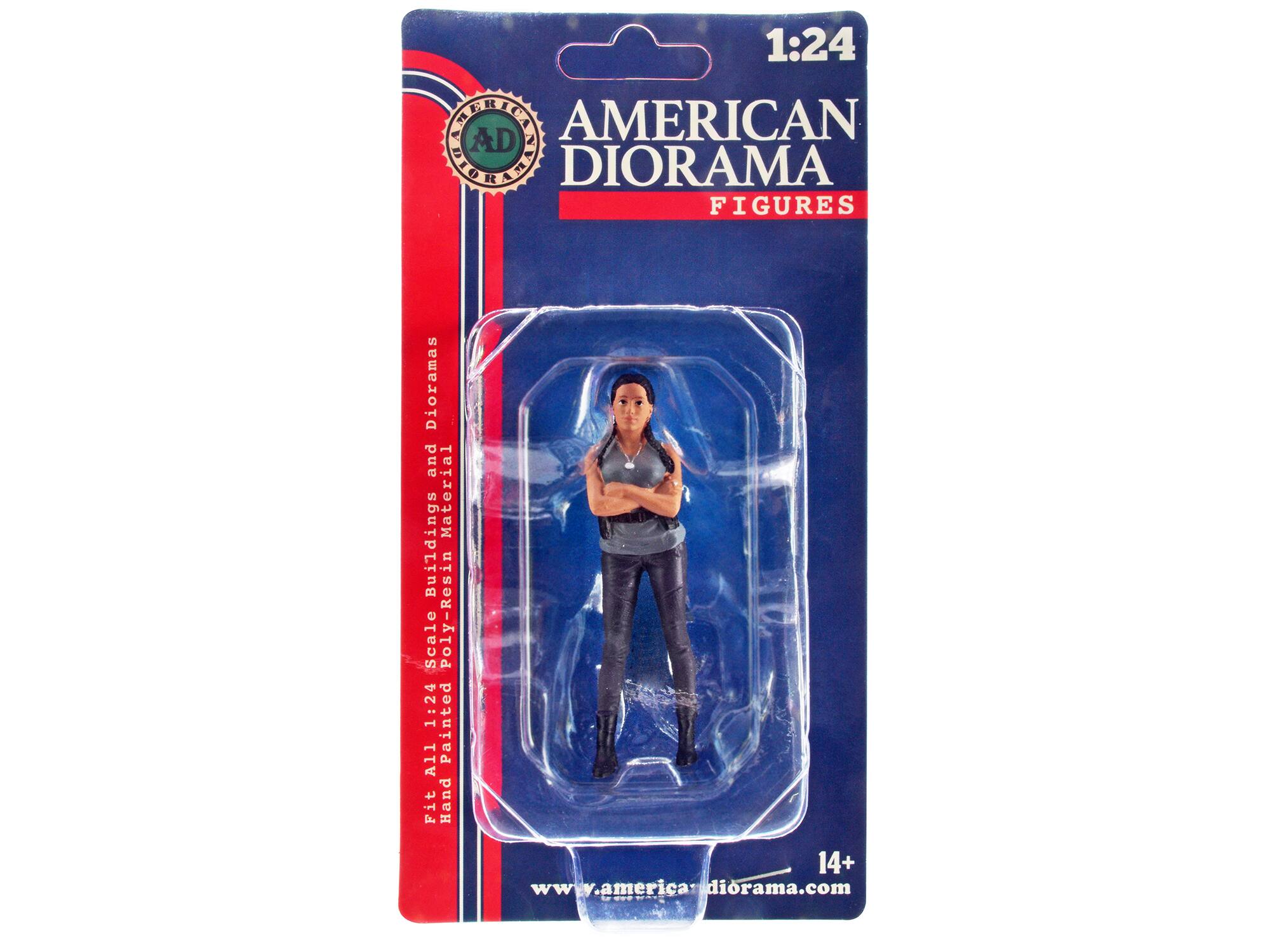 1:24 AMERICAN DIORAMA FIGURES  
Dioramas and Material Buildings  
Scale Poly-Resin 1  
1:24 Painted All Fit Hand  
14+  
www.americardiorama.com
