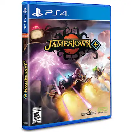PS4
JAMESOWN+
LR-PXXX
EVERYONE 10+
ESRB
FINAL FORM
BATTERYSTAPLE - E10+ (Everyone 10+)