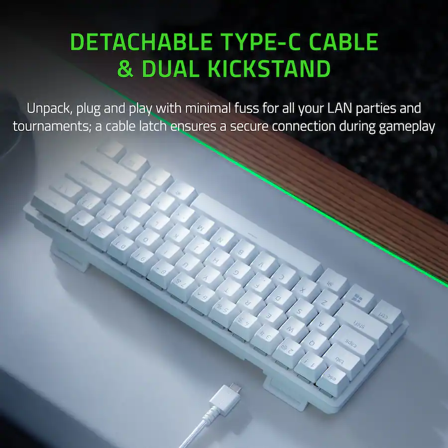 Razer Huntsman Mini 60% Wired Optical Clicky Switch Gaming Keyboard ...