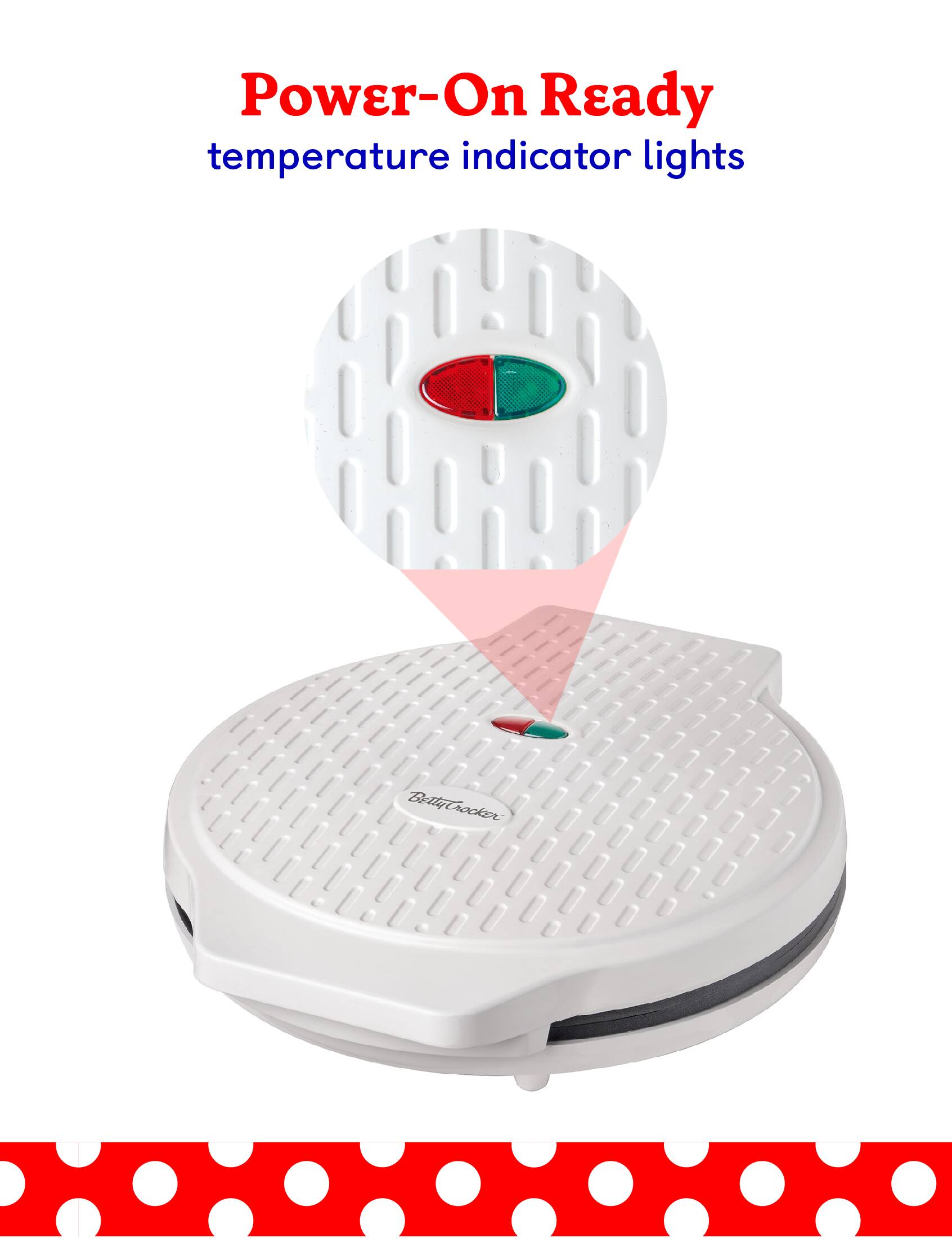 Power-On Ready temperature indicator lights Belqtcke