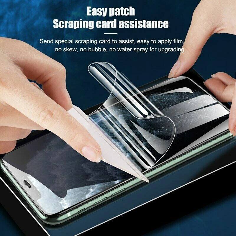 Easy patch  
Scraping card assistance  

Send special scraping card to assist, easy to apply film, no skew, no bubble, no water spray for upgrading