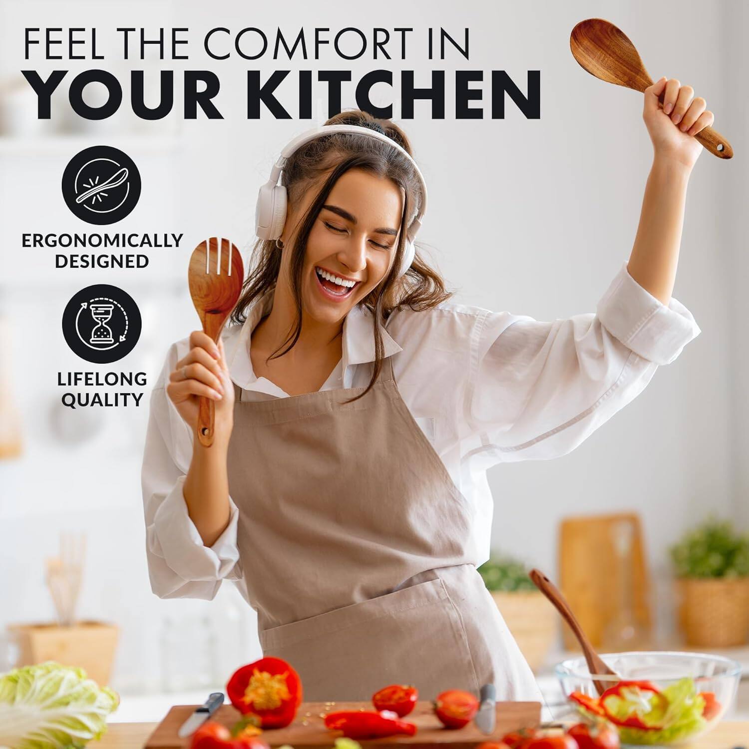 FEEL THE COMFORT IN YOUR KITCHEN

ERGONOMICALLY DESIGNED

LIFELONG QUALITY
