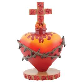 Pacific Trading - Day of the Dead Dod Sacred Heart of Jesus Statue 6 inch
