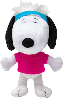 JINX - The Snoopy Show 7.5 Inch Plush | Disguise Snoopy - White