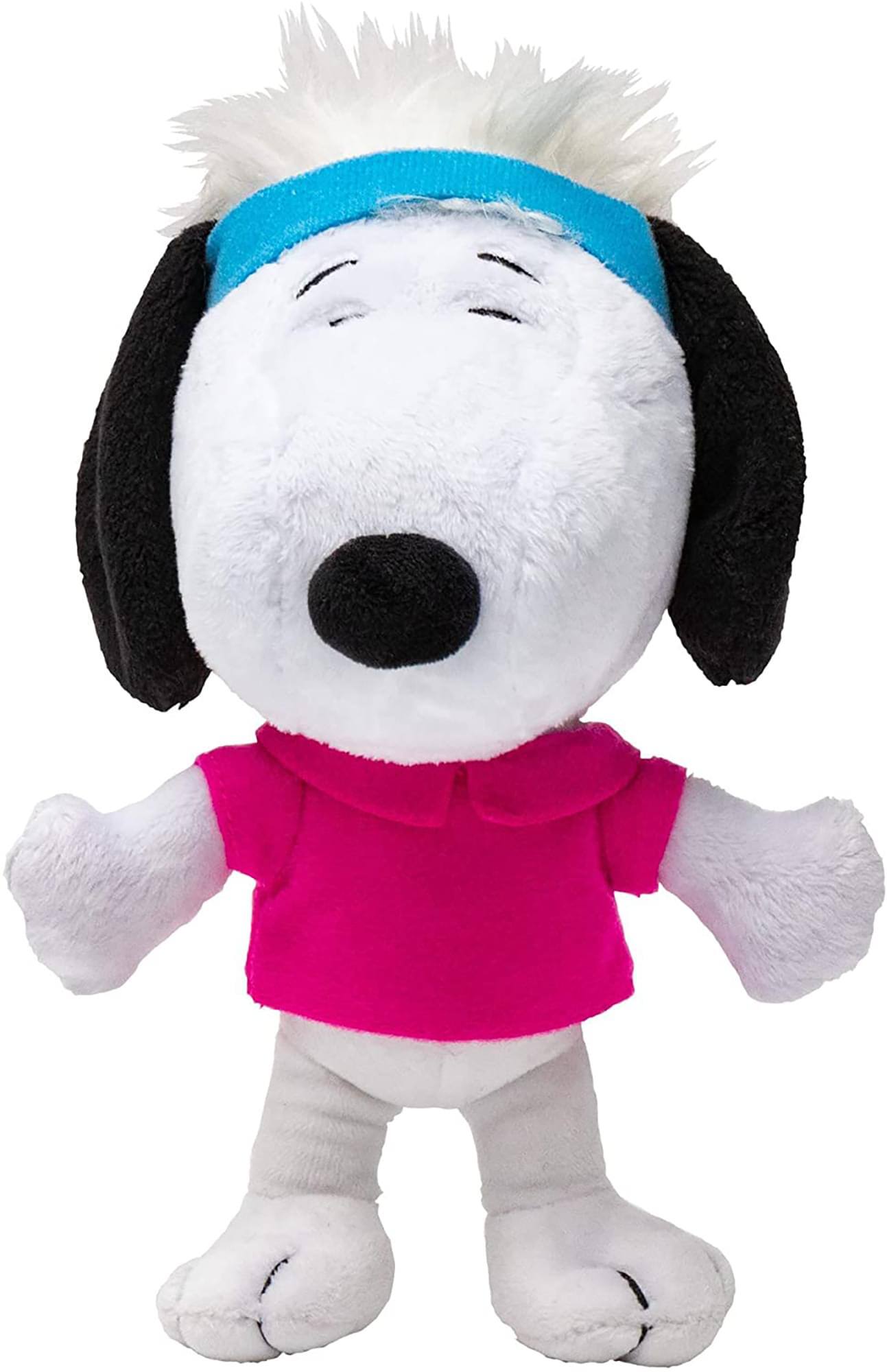 Front. JINX - The Snoopy Show 7.5 Inch Plush | Disguise Snoopy - White.