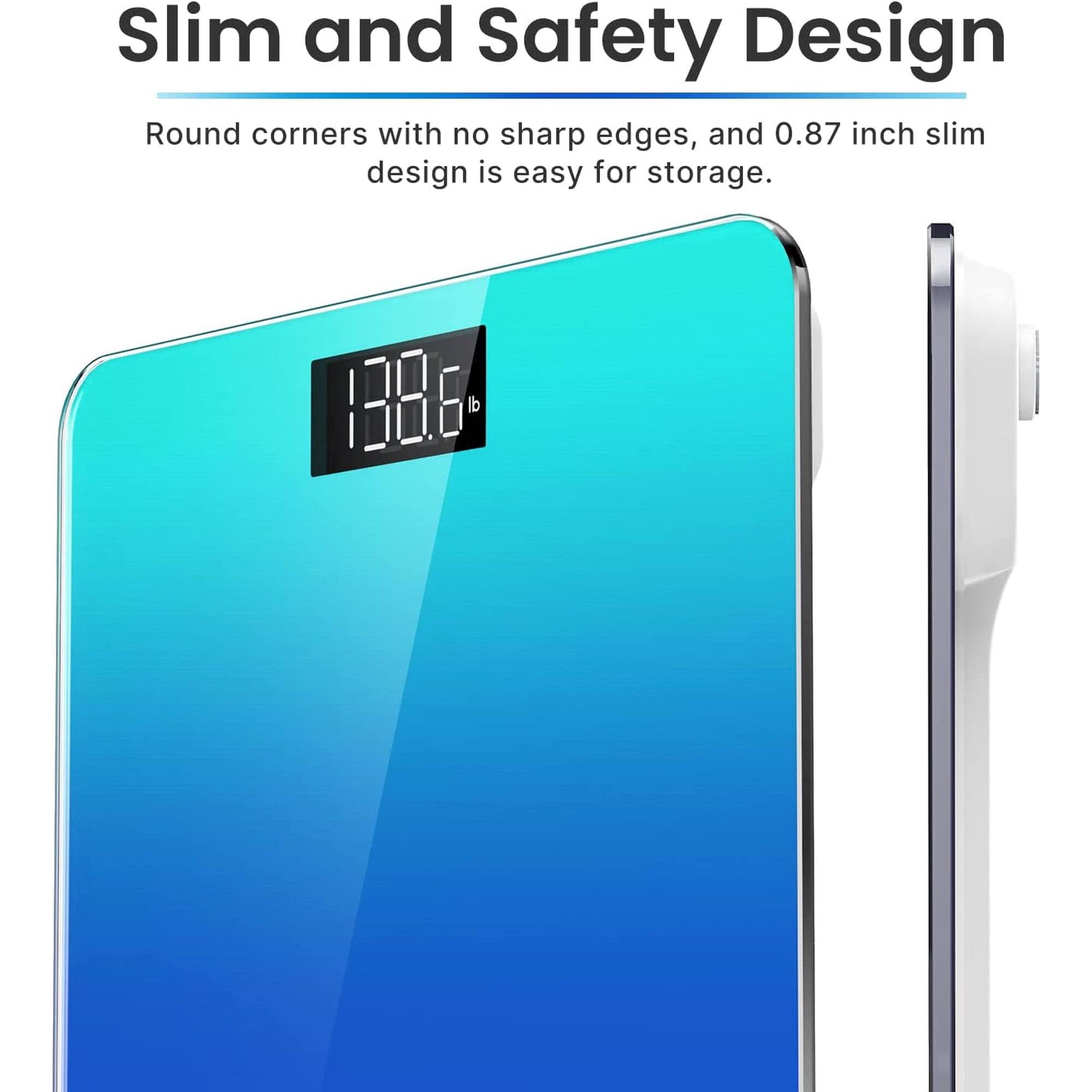 Slim and Safety Design  
Round corners with no sharp edges, and 0.87 inch slim design is easy for storage.