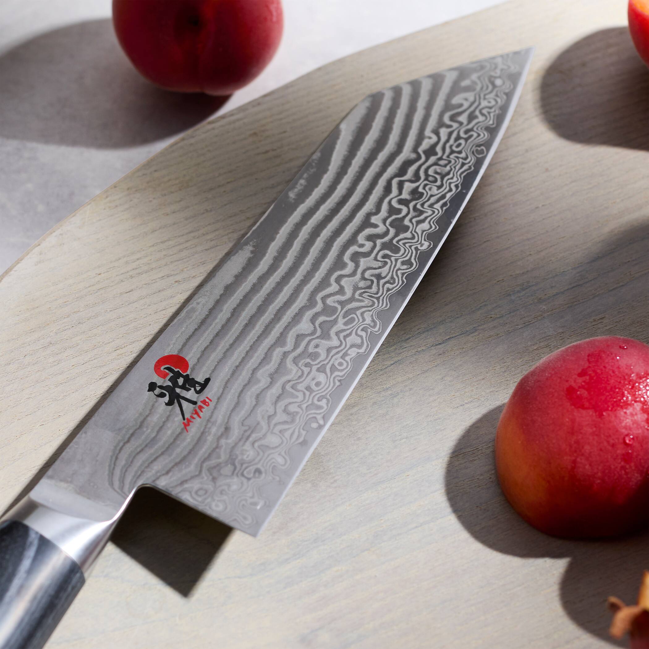 Alt View 5. Miyabi - Miyabi Kaizen II 6.5-inch Bunka Knife - Stainless Steel.