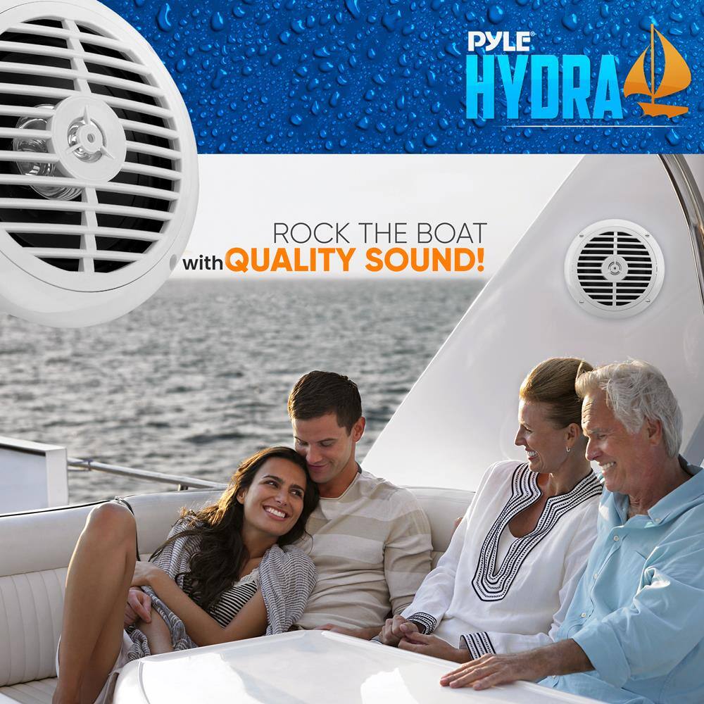 PYLE HYDRA

ROCK THE BOAT with QUALITY SOUND!