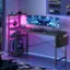 Nothing on the desk is turned on.