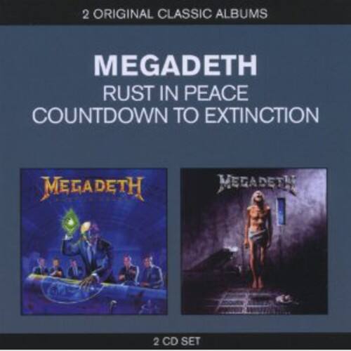 Megadeth - Classic Albums: Countdown to Extinction/Rust in Pe   - COMPACT DISCS [CD]