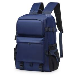 Unique Bargains - 28L Laptop Backpack, Business for Men, Casual TSA Approved Travel for Women, Water Resistant Daypack - Blue
