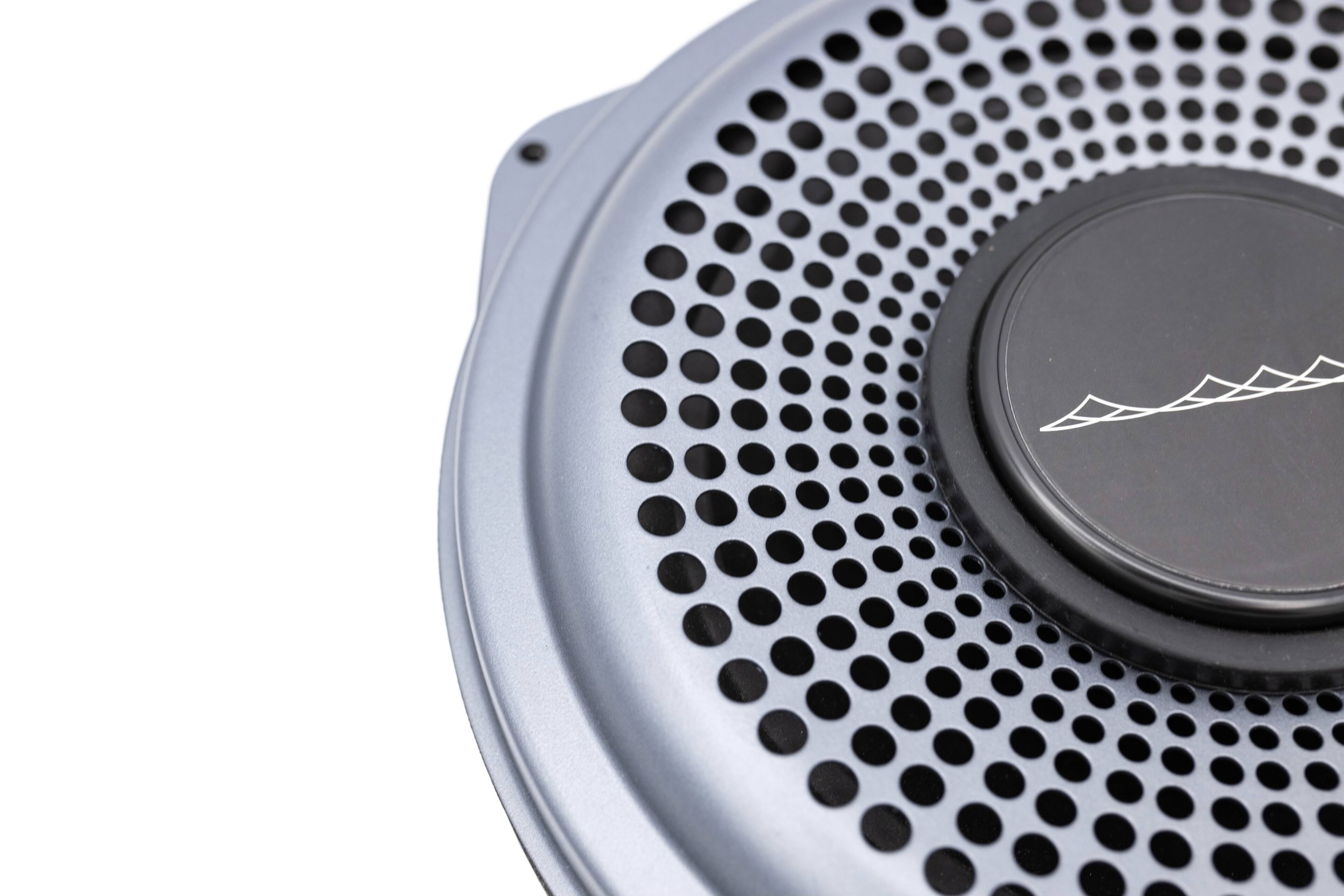 Left. Bavsound - Bavsound Ghost BMW Underseat Subwoofer V3, 4 Ohm, Pair - Space grey.