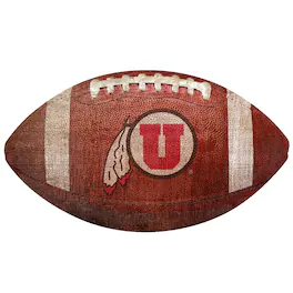 Fan Creations - Utah Utes 12'' Football Sign - Multicolor