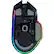 The image shows a Razer Basilisk Pro 35K CA gaming mouse. The mouse has a colorful design, featuring a rainbow pattern on its side. The gaming mouse is equipped with a 35K sensor, making it suitable for gaming enthusiasts. The mouse is made in China and has a profile EAC, which is a European Union (EU) compliance marking.