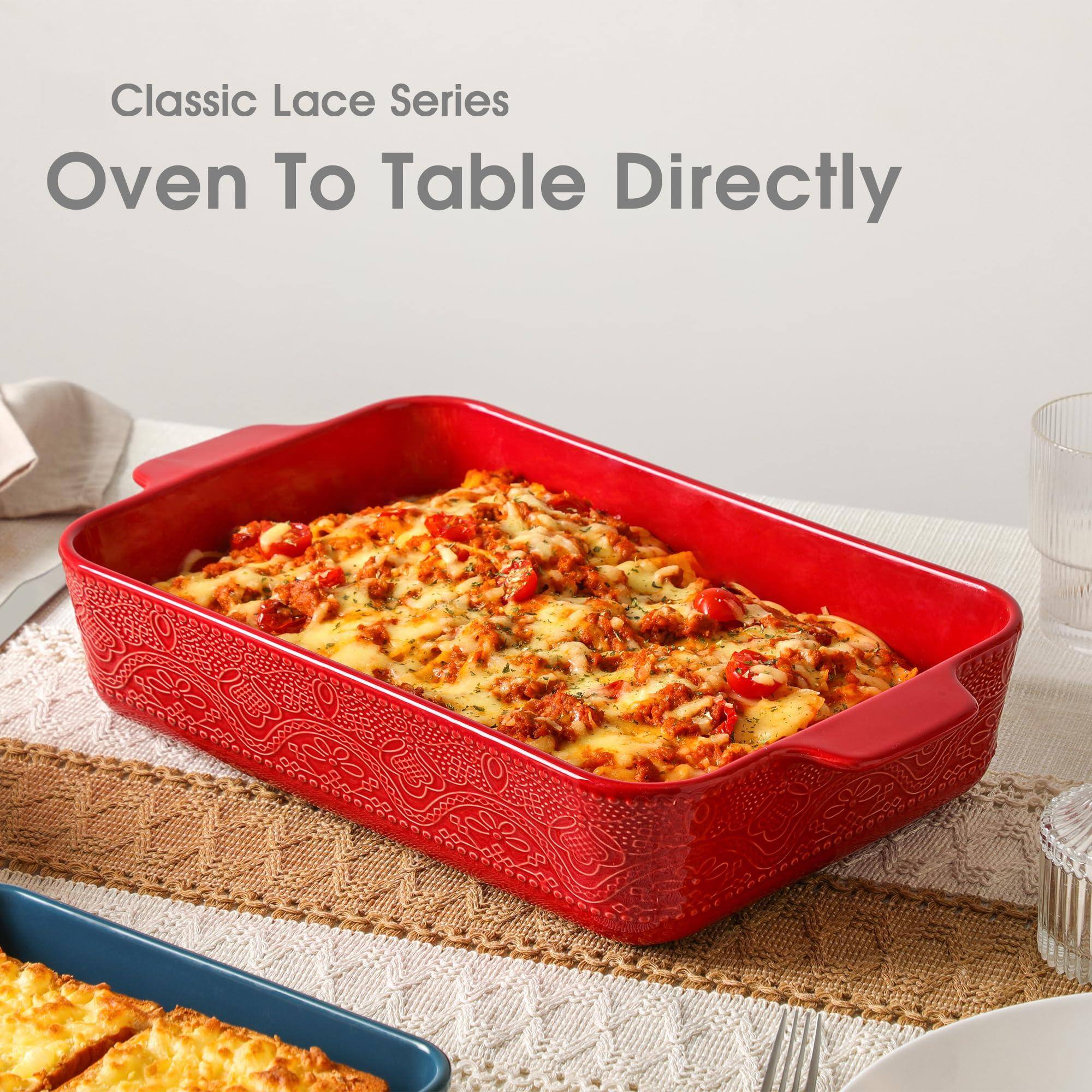 Classic Lace Series  
Oven To Table Directly