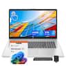 HP - Upgraded - 17.3 " Touchscreen Laptop, Intel Ultra 7 255U,64GB DDR5,2TB SSD, Copilot AI,Win 11 Pro,1TB Dock Set - Blue