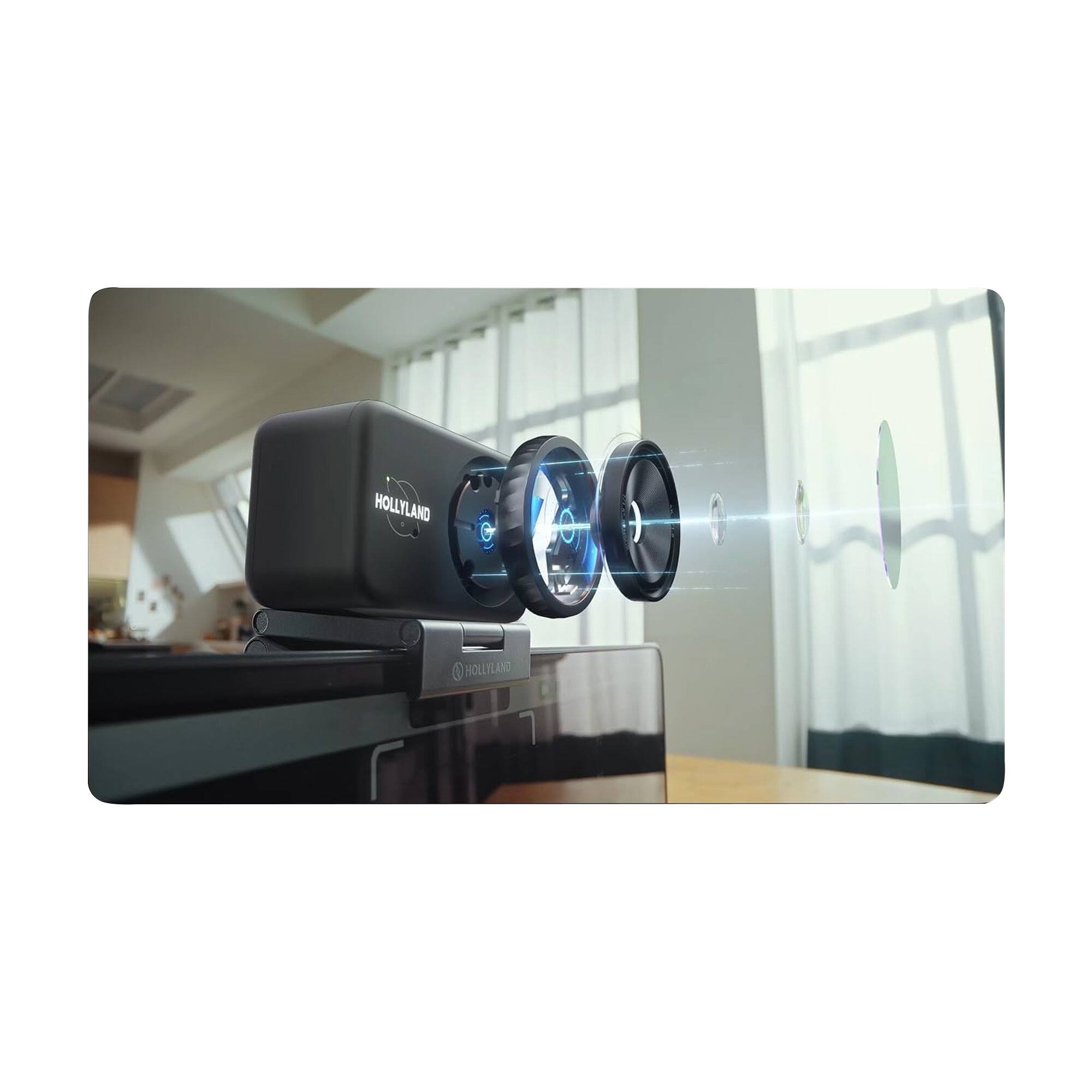 HOLLYLAND Lyra UHD 4K Webcam Streaming Combo with LARK A1 TX Black