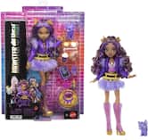 Mattel - Monster High Clawdeen Wolf Doll with Pet Crescent - COLLECTIBLES - Multicolor