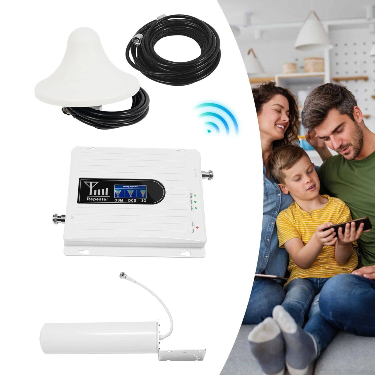 S10 YI Repeater OSM OCS DE Pon

Repeater GSM DCs 3G

MOBILE

Power: 100-240V

Input: DC 12V

Output: DC 12V

GSM DCs 3G