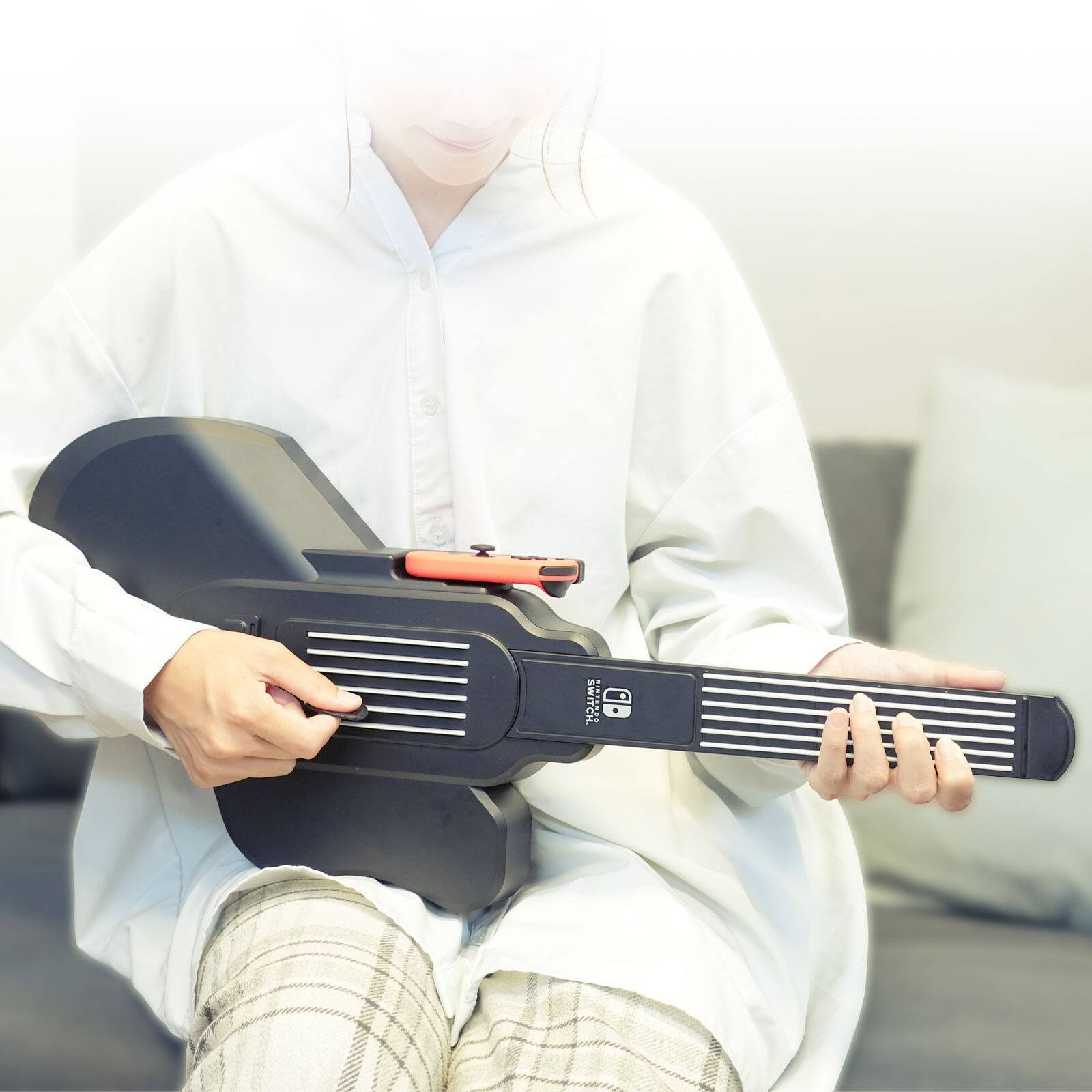 Angle. Hori - Guitar Life: Lesson 1 for Nintendo Switch - Black.