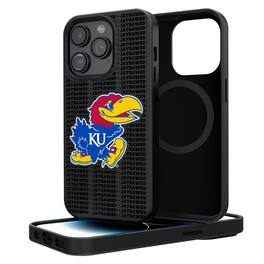 Keyscaper - NCAA - Kansas Jayhawks Primary Logo iPhone Magnetic Bump Case - 15 - Black