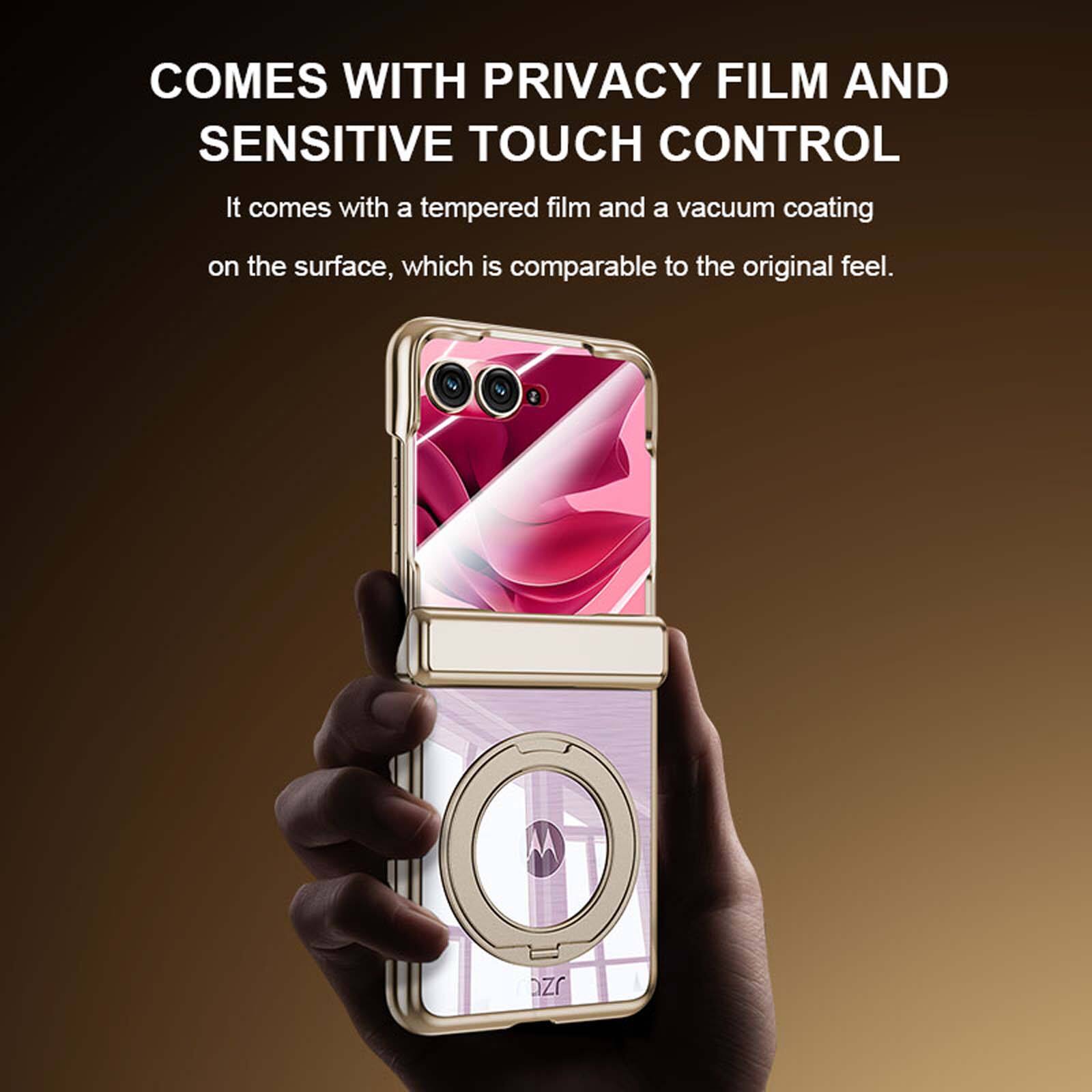 COMES WITH PRIVACY FILM AND SENSITIVE TOUCH CONTROL

It comes with a tempered film and a vacuum coating on the surface, which is comparable to the original feel.