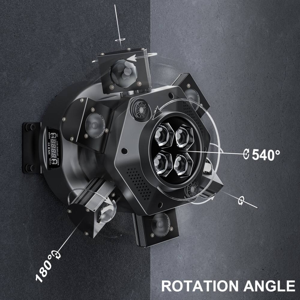 - CNn: UO I 1 addans C 540 1800 ROTATION ANGLE

- 180°
- 540°

- ROTATION ANGLE